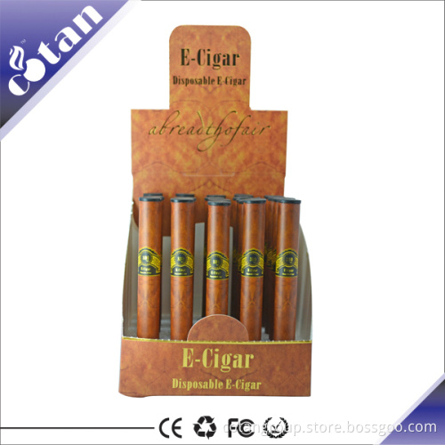 Disposable E-Cigar with Various Tastes, Colors and Kinds